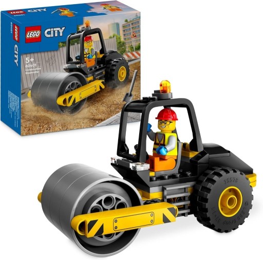 Zdjęcie oferty: LEGO klocki City Walec budowlany, Pojazd 60401