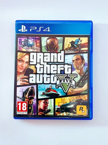 Zdjęcie oferty: GTA V 5 na PS4 edycja pudełkowa, pełen komplet