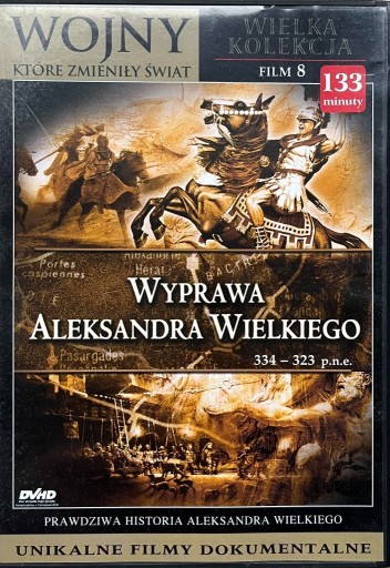 Zdjęcie oferty: DVD: Wyprawy Aleksandra Wielkiego Wojny, które.. 8