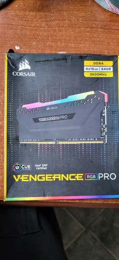 Zdjęcie oferty: Corsair Vengeance RGB PRO 4x16Gb 3600Mhz 