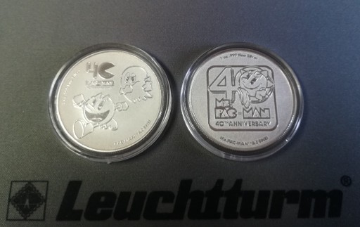 Zdjęcie oferty: Monety Pac Man - komplet 2 oz srebro Niue