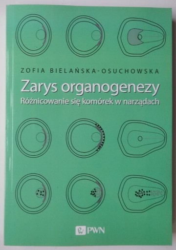 Zdjęcie oferty: Zarys organogenezy - Zofia Bielańska-Osuchowska