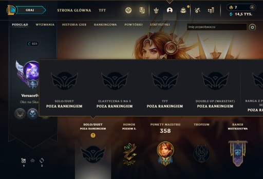 Zdjęcie oferty: 10.League of Legends Konto |231lv |146 Skin | EUNE