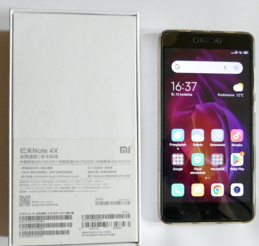 Zdjęcie oferty: Smartfon Xiaomi Redmi Note 4X 4 GB / 64 GB czarny