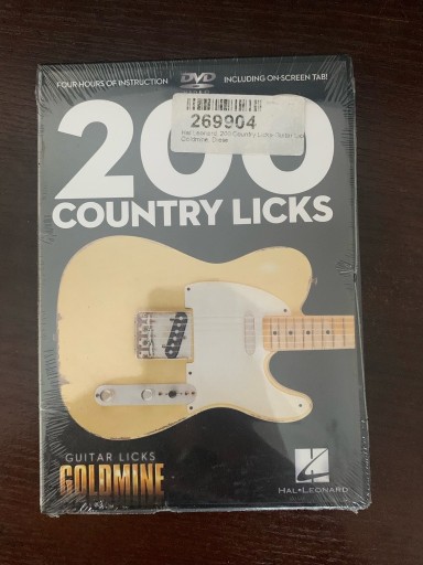 Zdjęcie oferty: Hal Leonard 200 Country LICKS Gitara lekcje