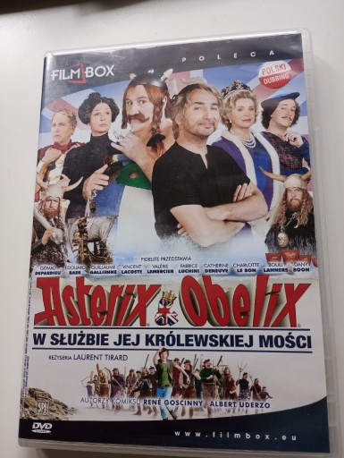 Zdjęcie oferty: Asterix i Obelix w służbie jej królewskiej DVD 