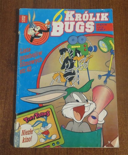 Zdjęcie oferty: Królik Bugs nr 6 1994 rok