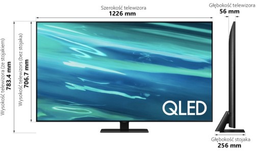 Zdjęcie oferty: TV SAMSUNG 55  QLED 4K 120HZ 