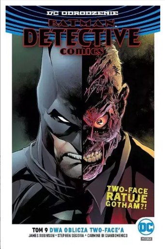 Zdjęcie oferty: Batman Detective Comics: Dwa oblicza Two-Face'a