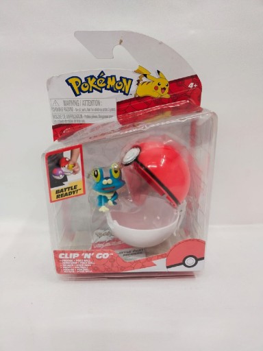 Zdjęcie oferty: Figurka Pokemon Froakie Clip N Go 