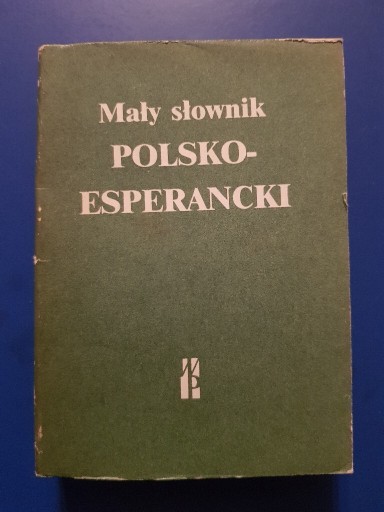 Zdjęcie oferty: Mały słownik polsko-esperancki 