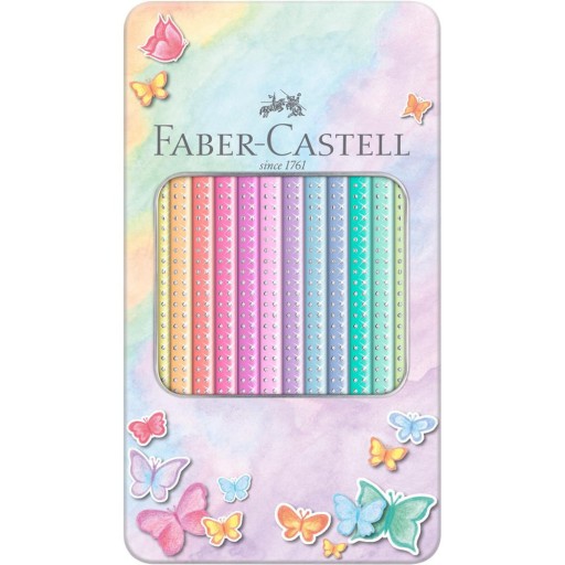 Zdjęcie oferty: Kredki ołówowe Sparkle Pastel 12kol Faber Castel