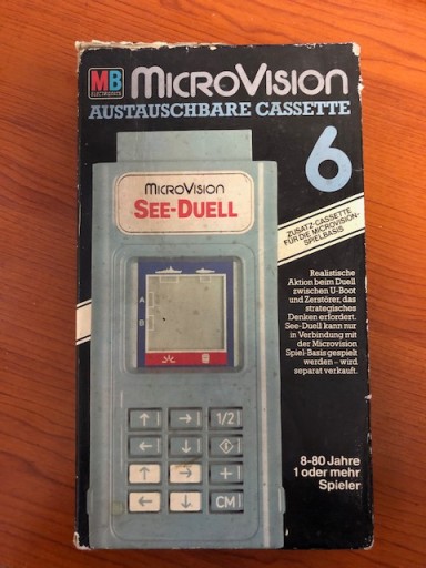 Zdjęcie oferty: Cartridge do konsoli MB Microvison STATKI jak nowy