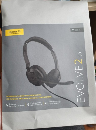 Zdjęcie oferty: Słuchawki Jabra Evolve2 30 MS Stereo