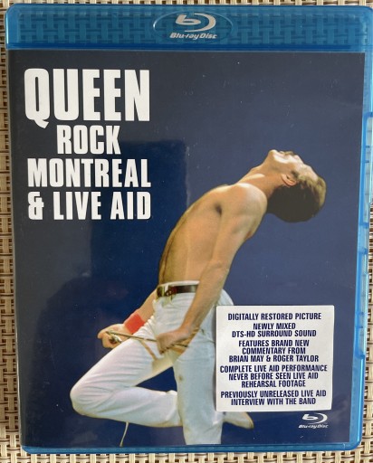 Zdjęcie oferty: Queen rock Montreal live  Aid bluray