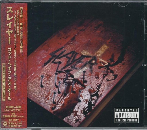 Zdjęcie oferty: CD Slayer - God Hates Us All (Japan 2001)