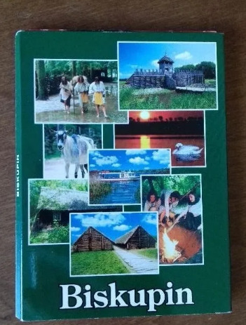 Zdjęcie oferty: BISKUPIN książeczka harmonijka składane pocztówki