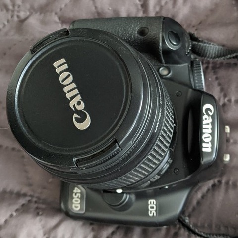 Zdjęcie oferty: Canon EOS 450D + E-FS 18-55mm