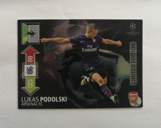 Zdjęcie oferty: Limited Edition Podolski ChL 2012-2013 UNIKAT