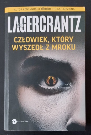 Zdjęcie oferty: człowiek który wyszedł z mroku David Lagercrantz