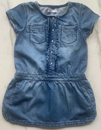 Zdjęcie oferty: TEX jeansowa sukienka dla dziewczynki 110-116 cm