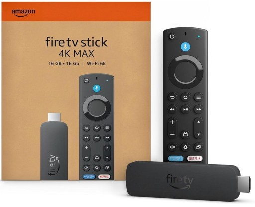 Zdjęcie oferty: Fire TV Stick 4K Max +LiveTV/PPV/VOD 3Mies Free Odtwarzacz Firestick 4K Max