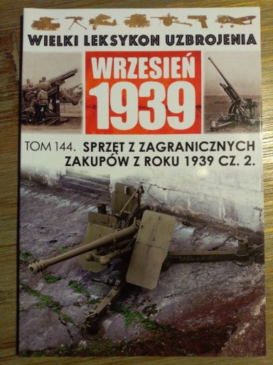 Zdjęcie oferty: WLU 1939 Leksykon Sprzęt z zakupów zagr. cz.2 144