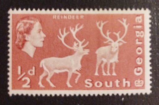 Zdjęcie oferty: Kol.ang. SOUTH GEORGIA: 1963/70r. Mi 9A *.