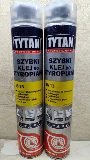 Zdjęcie oferty: TYTAN KLEJ DO STYROPIANU 870 ML IS13 2 sztuki