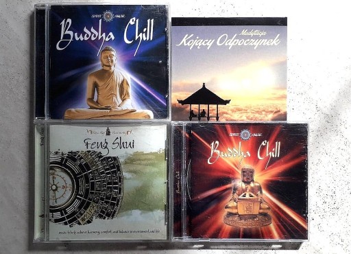 Zdjęcie oferty: Buddha Chill x 2 CD + Feng shui + gratis nowa CD !