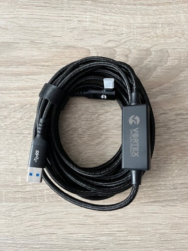Zdjęcie oferty: Przewód Vortex 5m ze wzmacniaczem do GOGLI VR USB-A USB-C