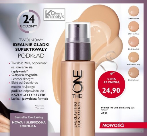 Zdjęcie oferty: Podkład The ONE Illuskin foundation Oriflame