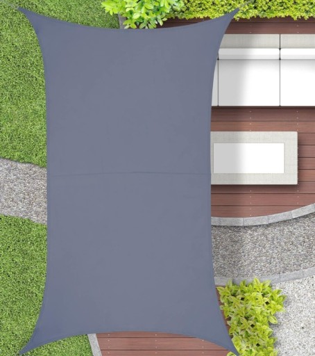 Zdjęcie oferty: Żagiel przeciwsłoneczny, prostokątny, 3 x 4 m 