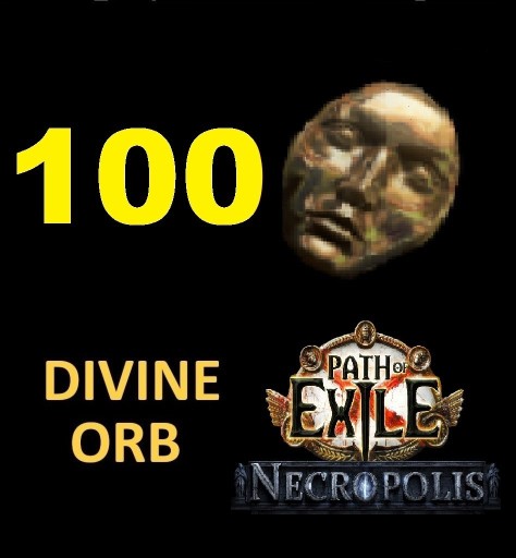 Zdjęcie oferty: 100x DIVINE ORB Path of Exile Necropolis ONLINE