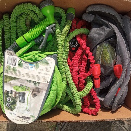 Zdjęcie oferty: Wąż ogrodowy mix węże ogrodowe elastyczne