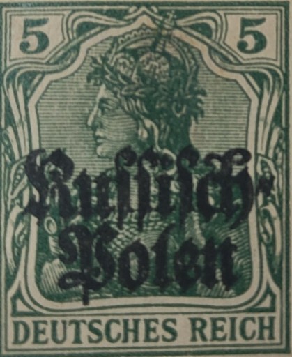 Zdjęcie oferty: Sprzedam znaczek z Polski z 1915 roku
