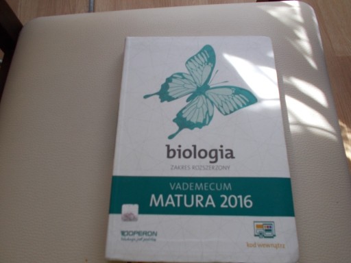 Zdjęcie oferty: Biologia Vademecum Matura 2016 zakres rozszerzony
