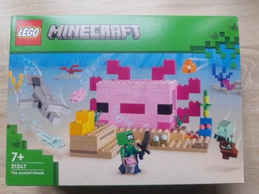 Zdjęcie oferty: Klocki LEGO Minecraft Dom Aksolotla NOWY