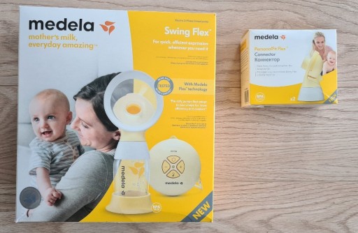 Zdjęcie oferty: Laktator Medela Swing Flex + dodatkowa rozbudowa