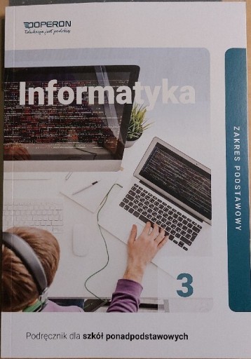 Zdjęcie oferty: Podręcznik do informatyki 3