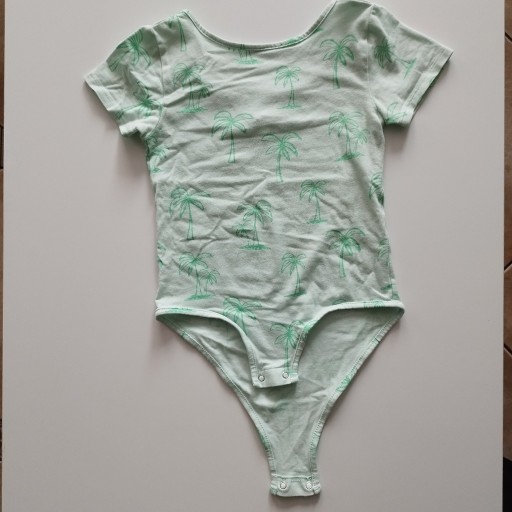 Zdjęcie oferty: Body zielone palmy Zara 128