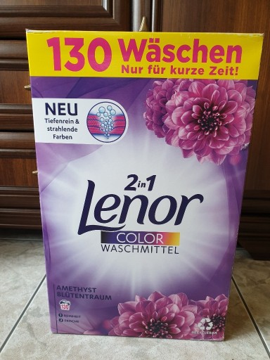 Zdjęcie oferty: Lenor Proszek Niemcy Kolor 130 prań 