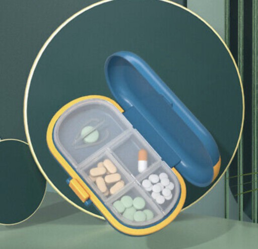 Zdjęcie oferty: Przenośny futerał etui na pigułki tabletki 