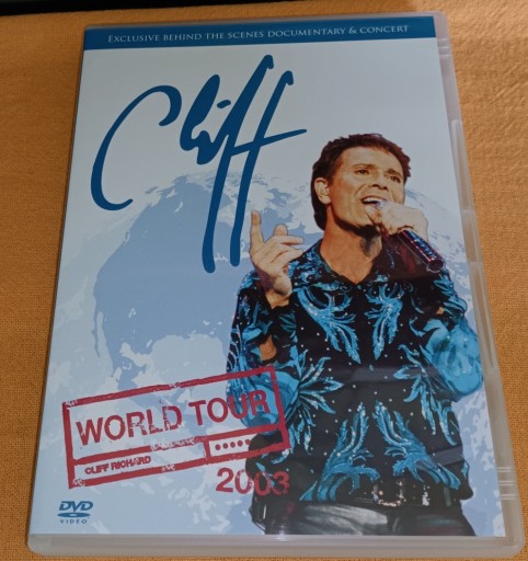 Zdjęcie oferty: Cliff Richard World Tour 2003 DVD