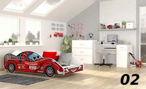 Zdjęcie oferty: Łóżko dla dziecka samochód Cars 180x90 cm