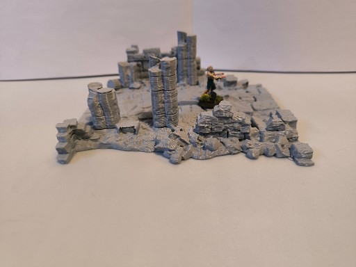 Zdjęcie oferty: Zrujnowana droga prosta s1 (Lost City) RPG D&D Diorama Makieta
