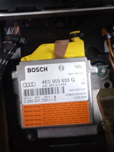 Zdjęcie oferty: Audi A8 D3 sensor air bag 4E0959655G