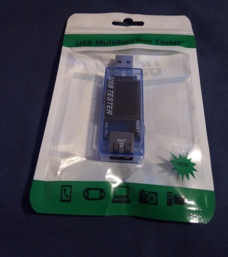 Zdjęcie oferty: Tester USB Woltomierz Amperomierz 8w1 KWS-MX17 