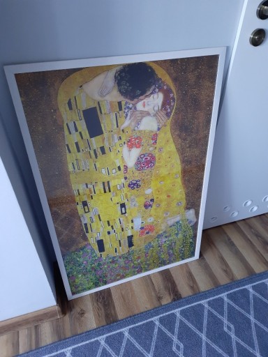 Zdjęcie oferty: Plakat Gustav Klimt Pocałunek 91 x 61 cm
