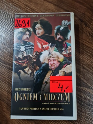 Zdjęcie oferty: KASETA VHS Ogniem i Mieczem 